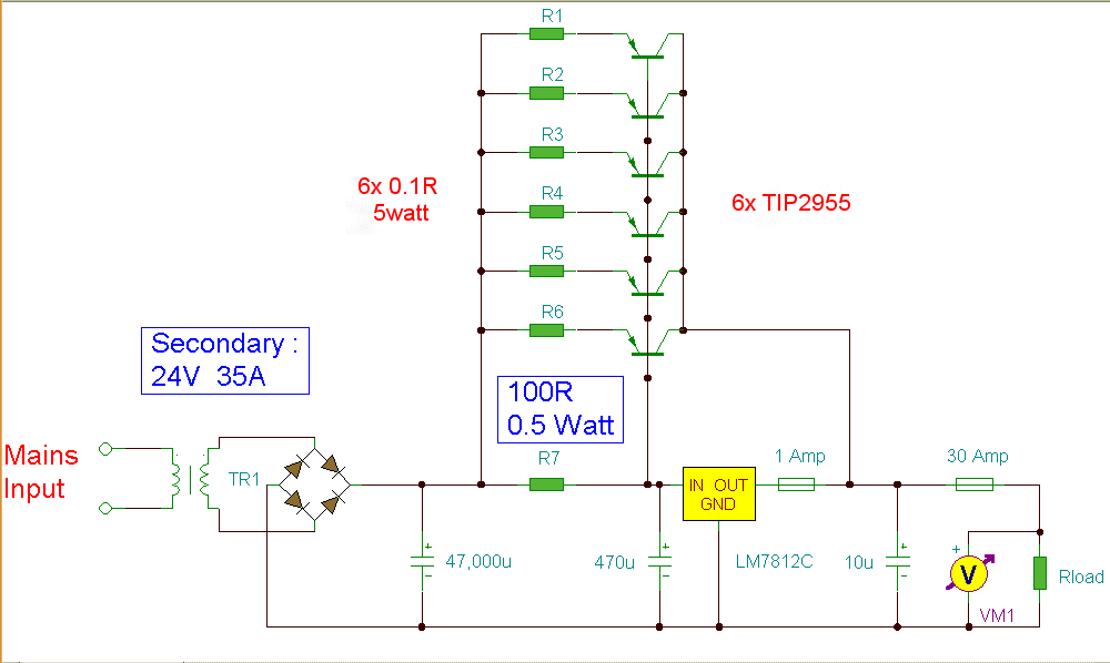 30 amp PSU
